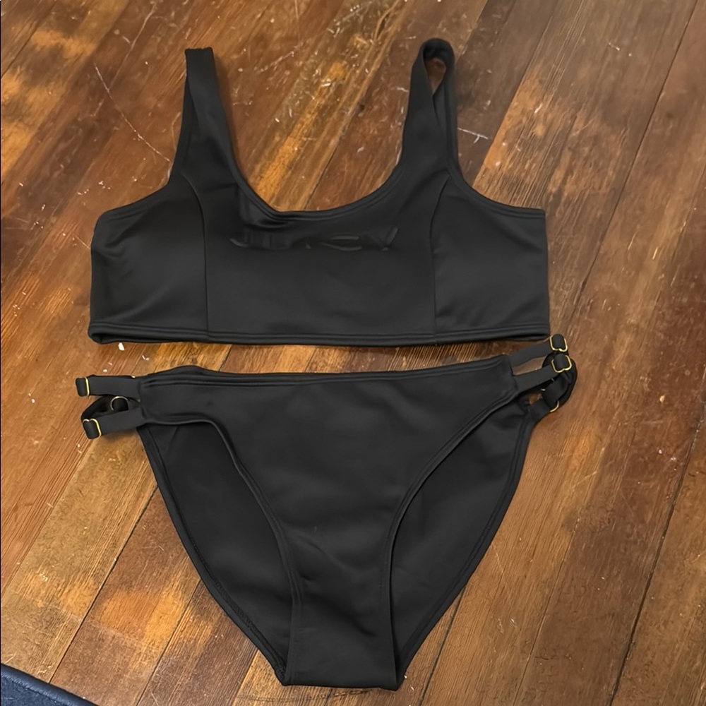 Juicy Couture Black Bikini Set BRAND NEW NEVER WORN